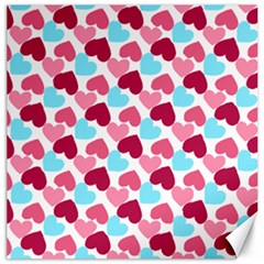 Bold Valentine Heart Canvas 20  X 20   by Bigfootshirtshop