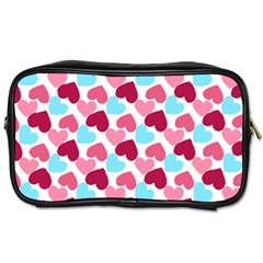 Bold Valentine Heart Toiletries Bags by Bigfootshirtshop