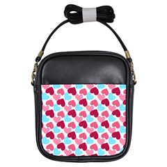 Bold Valentine Heart Girls Sling Bags by Bigfootshirtshop