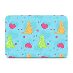 Dinosaur Love Pattern Plate Mats by Bigfootshirtshop