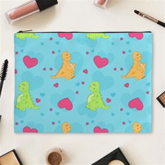 Dinosaur Love Pattern Cosmetic Bag (xl) by Bigfootshirtshop