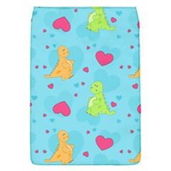 Dinosaur Love Pattern Flap Covers (s)  by Bigfootshirtshop