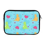 Dinosaur Love Pattern Apple MacBook Pro 17  Zipper Case Front