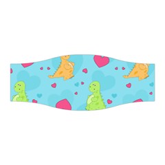 Dinosaur Love Pattern Stretchable Headband by Bigfootshirtshop