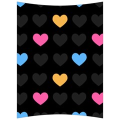 Emo Heart Pattern Back Support Cushion