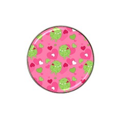 Monster Love Pattern Hat Clip Ball Marker (4 Pack) by Bigfootshirtshop