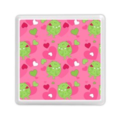 Monster Love Pattern Memory Card Reader (square)  by Bigfootshirtshop