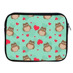 Owl Valentine s Day Pattern Apple Ipad 2/3/4 Zipper Cases by Bigfootshirtshop