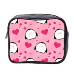 Penguin Love Pattern Mini Toiletries Bag 2-Side Front