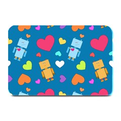 Robot Love Pattern Plate Mats