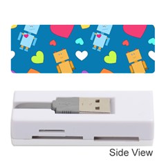 Robot Love Pattern Memory Card Reader (Stick) 