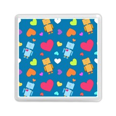 Robot Love Pattern Memory Card Reader (Square) 