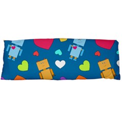 Robot Love Pattern Body Pillow Case (Dakimakura)