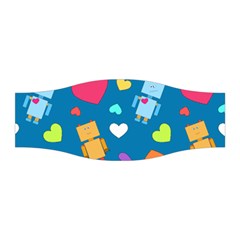 Robot Love Pattern Stretchable Headband