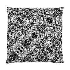 Black And White Ornate Pattern Standard Cushion Case (one Side) by dflcprints