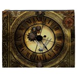 Wonderful Steampunk Desisgn, Clocks And Gears Cosmetic Bag (XXXL)  Front