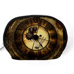 Wonderful Steampunk Desisgn, Clocks And Gears Accessory Pouches (Medium)  Back