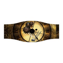 Wonderful Steampunk Desisgn, Clocks And Gears Stretchable Headband by FantasyWorld7