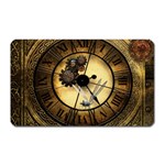 Wonderful Steampunk Desisgn, Clocks And Gears Magnet (Rectangular) Front