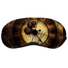 Wonderful Steampunk Desisgn, Clocks And Gears Sleeping Masks by FantasyWorld7