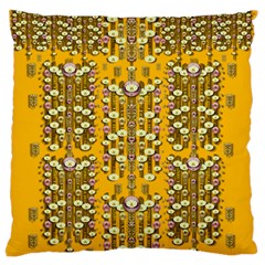 Rain Showers In The Rain Forest Of Bloom And Decorative Liana Standard Flano Cushion Case (two Sides) by pepitasart