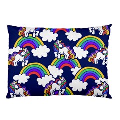 Rainbow Unicorns Pillow Case by BubbSnugg