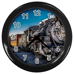 D&r Steam Train 484 Wall Clocks (black) by Bigfootshirtshop