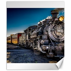 D&r Steam Train 484 Canvas 8  X 10  by Bigfootshirtshop