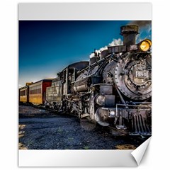 D&r Steam Train 484 Canvas 11  X 14   by Bigfootshirtshop