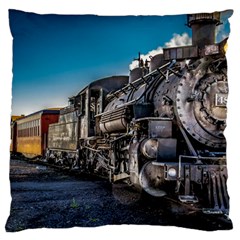 D&r Steam Train 484 Large Cushion Case (two Sides) by Bigfootshirtshop