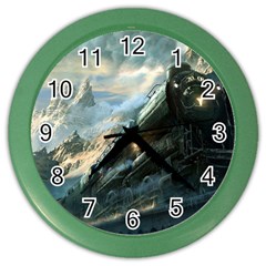 Rockies Express Color Wall Clocks