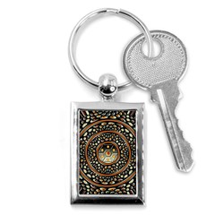 Dark Metal And Jewels Key Chains (rectangle)  by linceazul