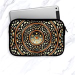 Dark Metal And Jewels Apple iPad Mini Zipper Cases Front