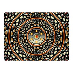 Dark Metal And Jewels Double Sided Flano Blanket (mini)  by linceazul