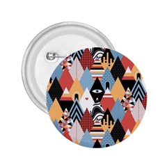 Abstract Diamond Pattern 2 25  Buttons by Bigfootshirtshop