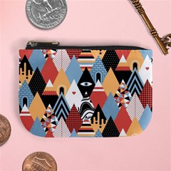 Abstract Diamond Pattern Mini Coin Purses by Bigfootshirtshop