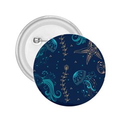 Arabesque Vintage Graphic Nature 2 25  Buttons by Bigfootshirtshop