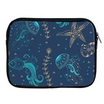 Arabesque Vintage Graphic Nature Apple iPad 2/3/4 Zipper Cases Front