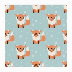 Cute Fox Pattern Medium Glasses Cloth by Bigfootshirtshop