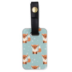 Cute Fox Pattern Luggage Tags (one Side)  by Bigfootshirtshop