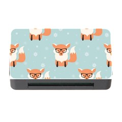 Cute Fox Pattern Memory Card Reader With Cf by Bigfootshirtshop