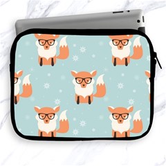 Cute Fox Pattern Apple Ipad 2/3/4 Zipper Cases by Bigfootshirtshop