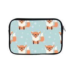 Cute Fox Pattern Apple Ipad Mini Zipper Cases by Bigfootshirtshop