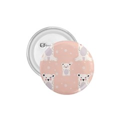 Cute Polar Bear Pattern 1 75  Buttons by Bigfootshirtshop