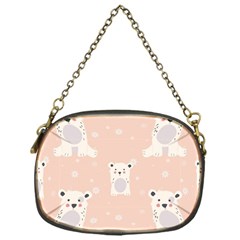 Cute Polar Bear Pattern Chain Purses (one Side)  by Bigfootshirtshop