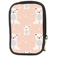 Cute Polar Bear Pattern Compact Camera Cases by Bigfootshirtshop