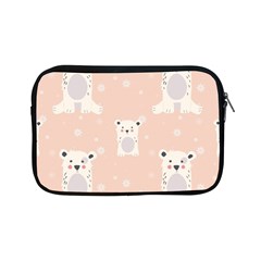 Cute Polar Bear Pattern Apple Ipad Mini Zipper Cases by Bigfootshirtshop