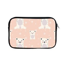 Cute Polar Bear Pattern Apple Macbook Pro 13  Zipper Case by Bigfootshirtshop