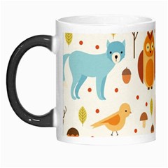 Woodland Friends Pattern Morph Mugs by Bigfootshirtshop