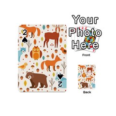 Woodland Friends Pattern Playing Cards 54 (mini) 